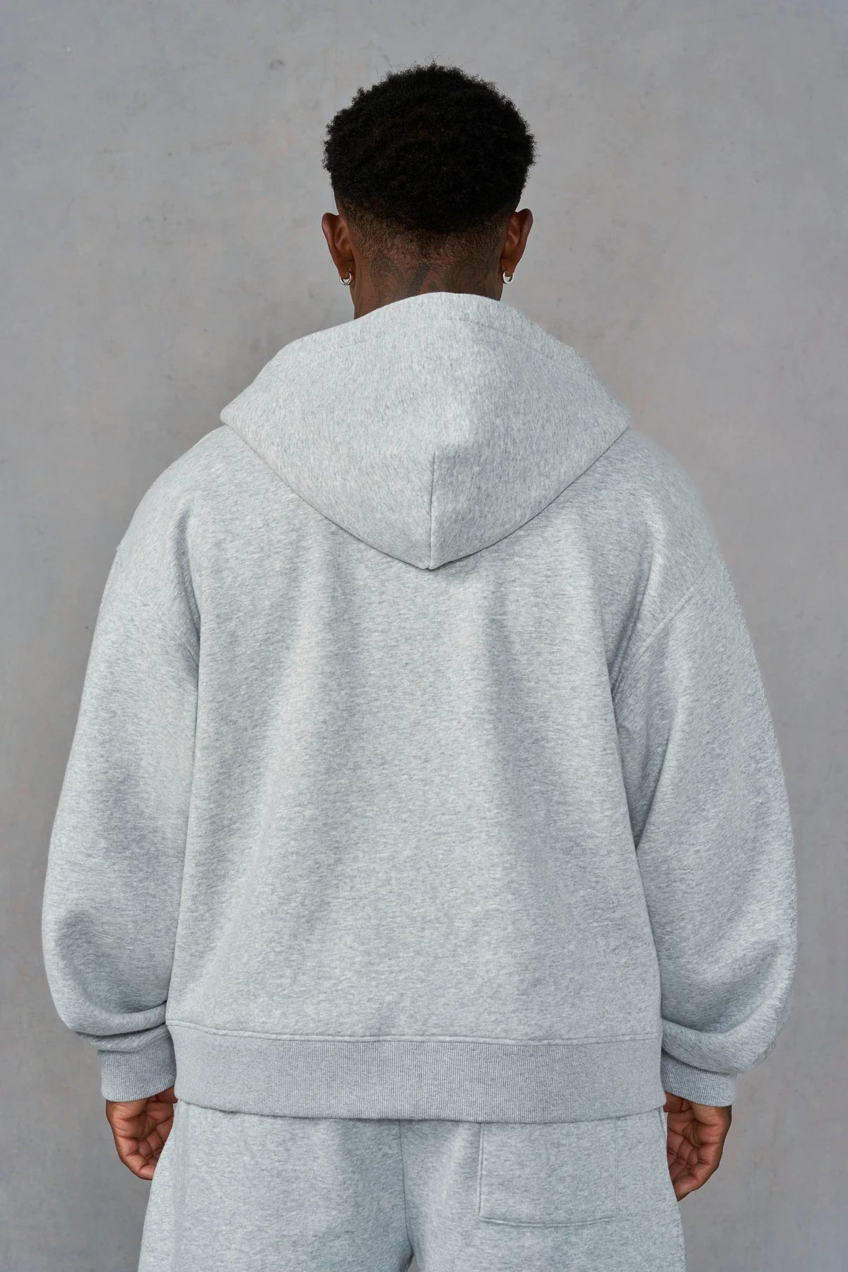 Zipup Heather Grey | Comfy Collection