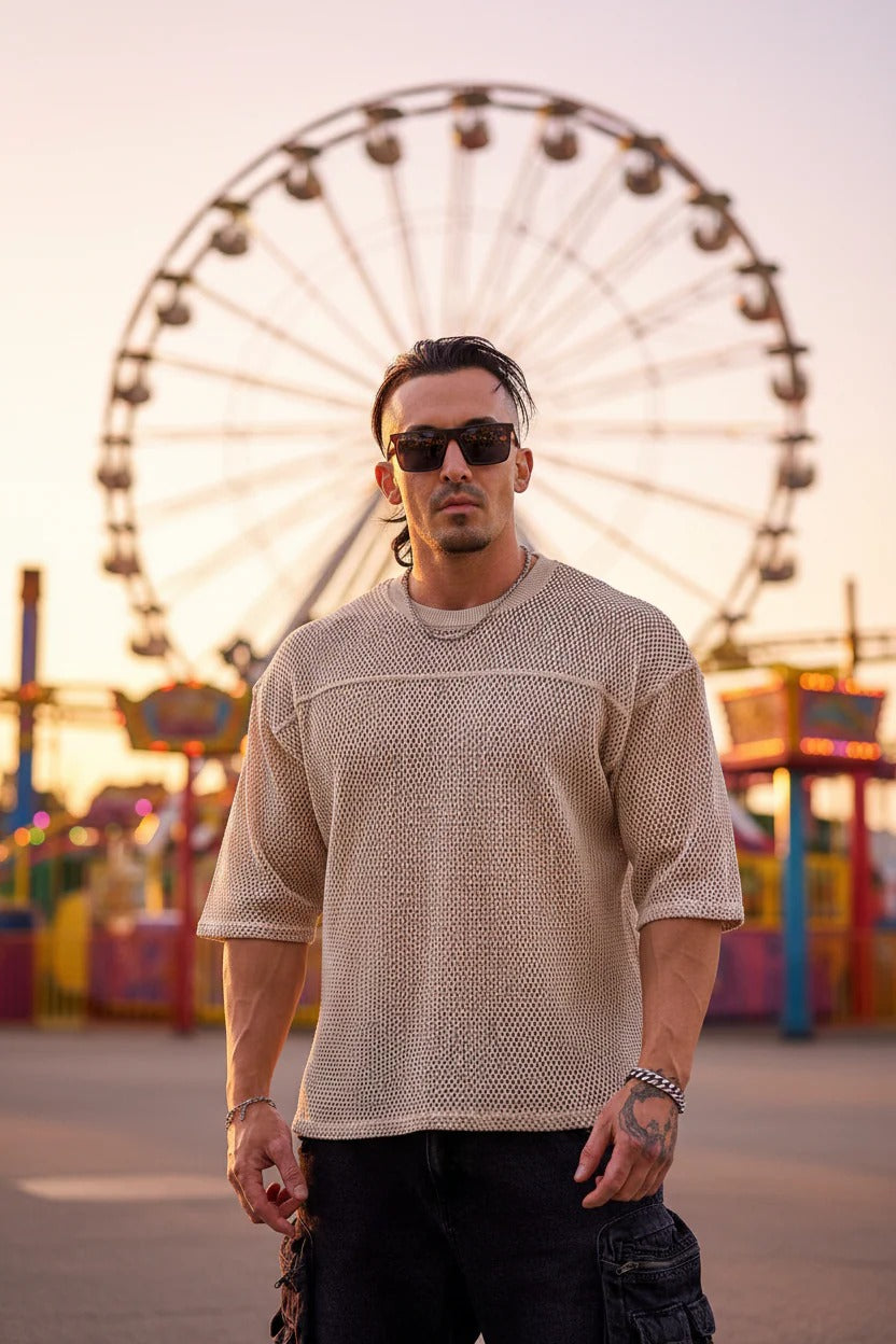 Cotton Mesh T
