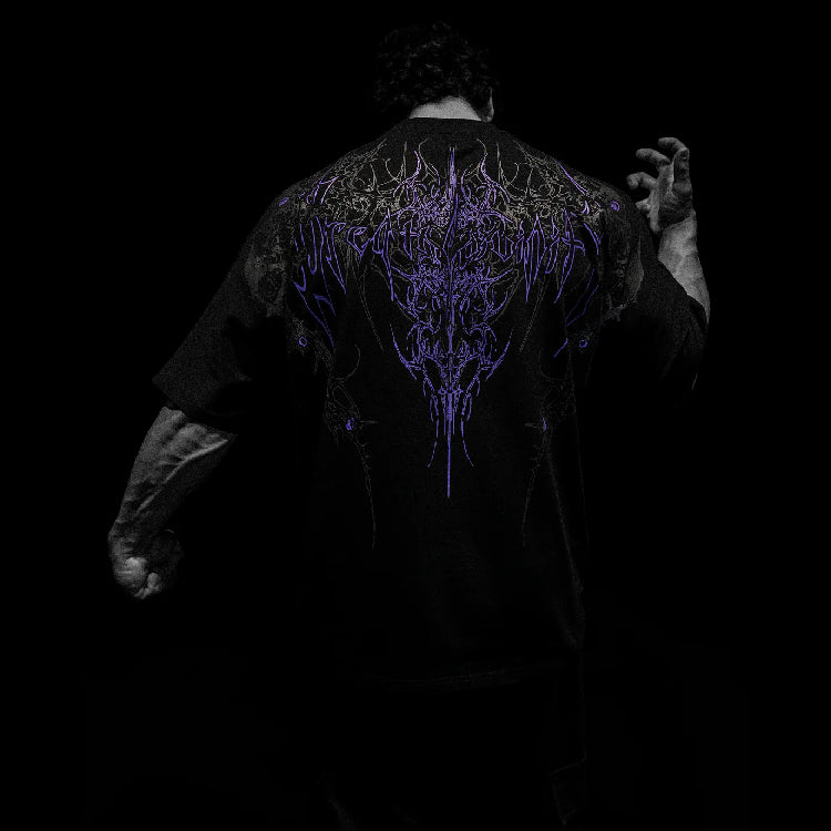Breathe Divinity Bone Splitter Oversized T-shirt