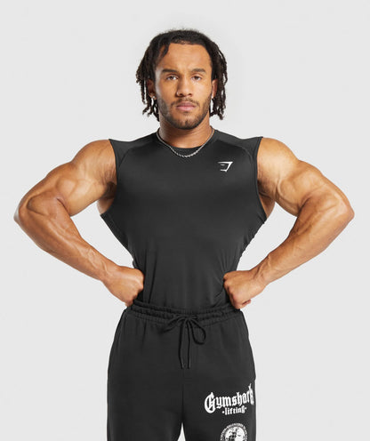 Gymshark Element Tank Black