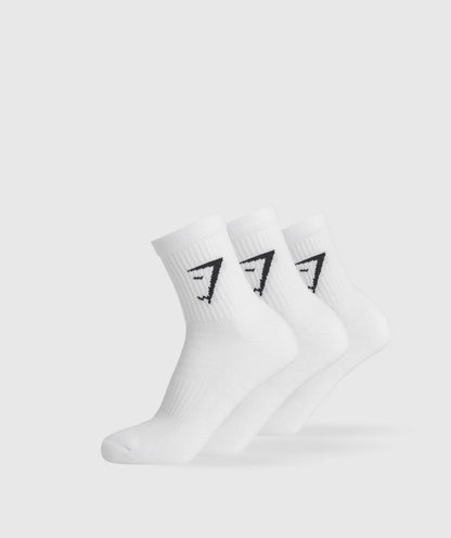 Gymshark Midi 3 pair Socks