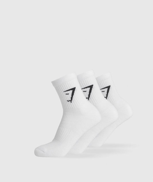 Gymshark Midi 3 pair Socks