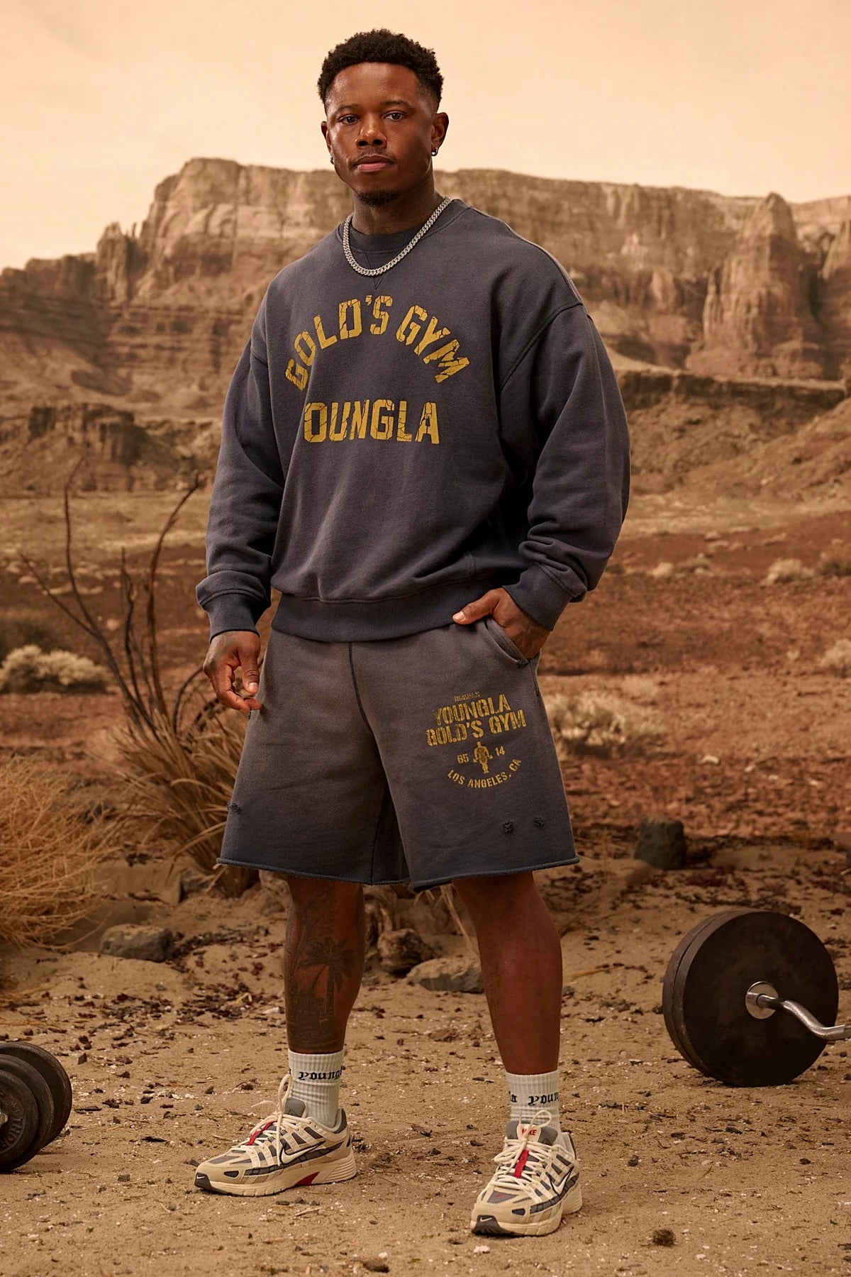 Gold's Iron Legacy Vintage Crewnecks