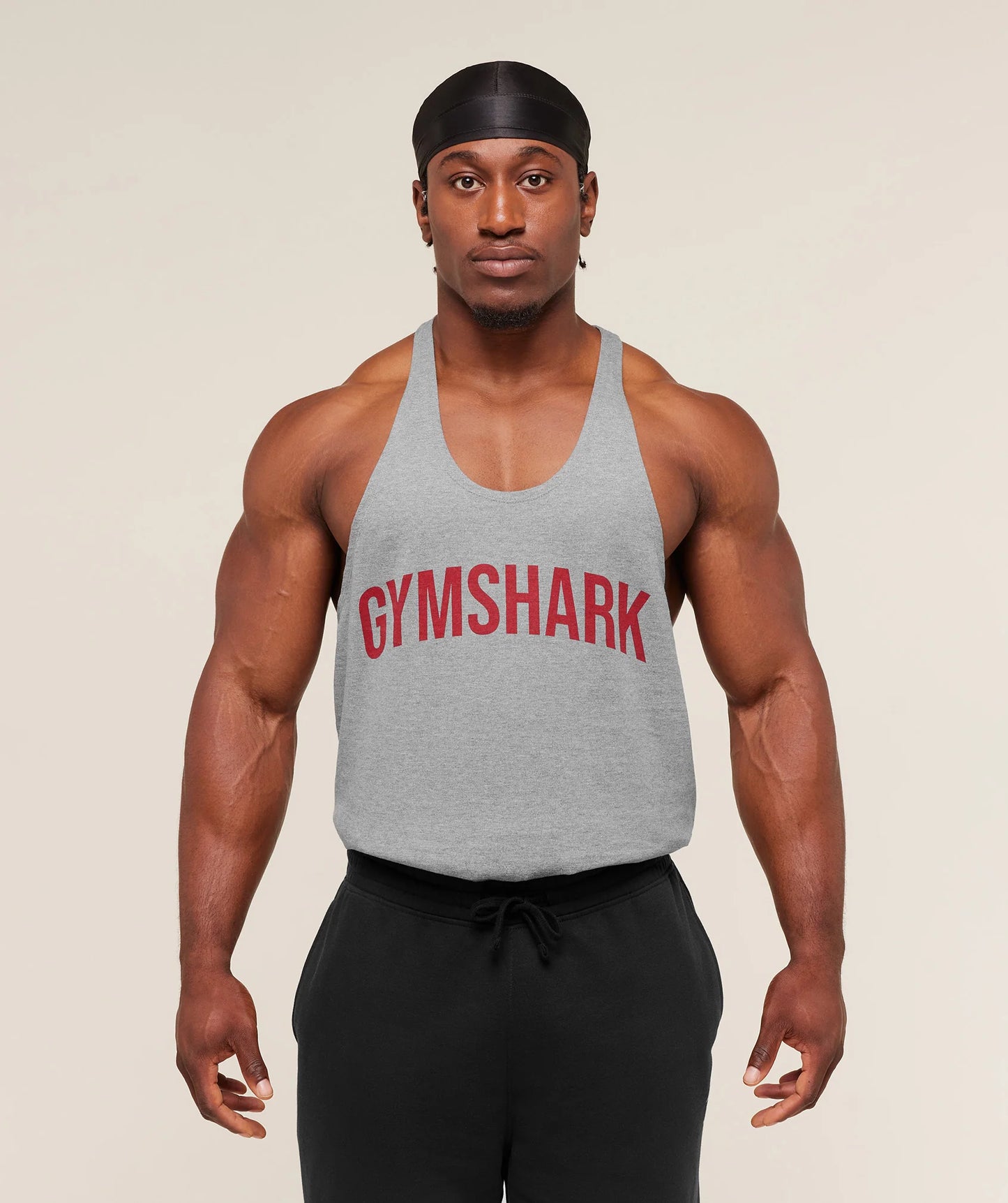 Gymshark Power Stinger - Gris y Rojo