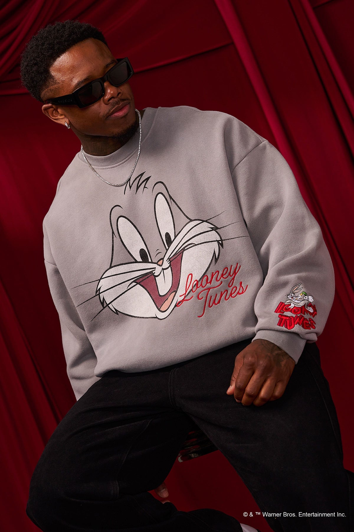 Looney Tunes Face Crewnecks - Bunny F