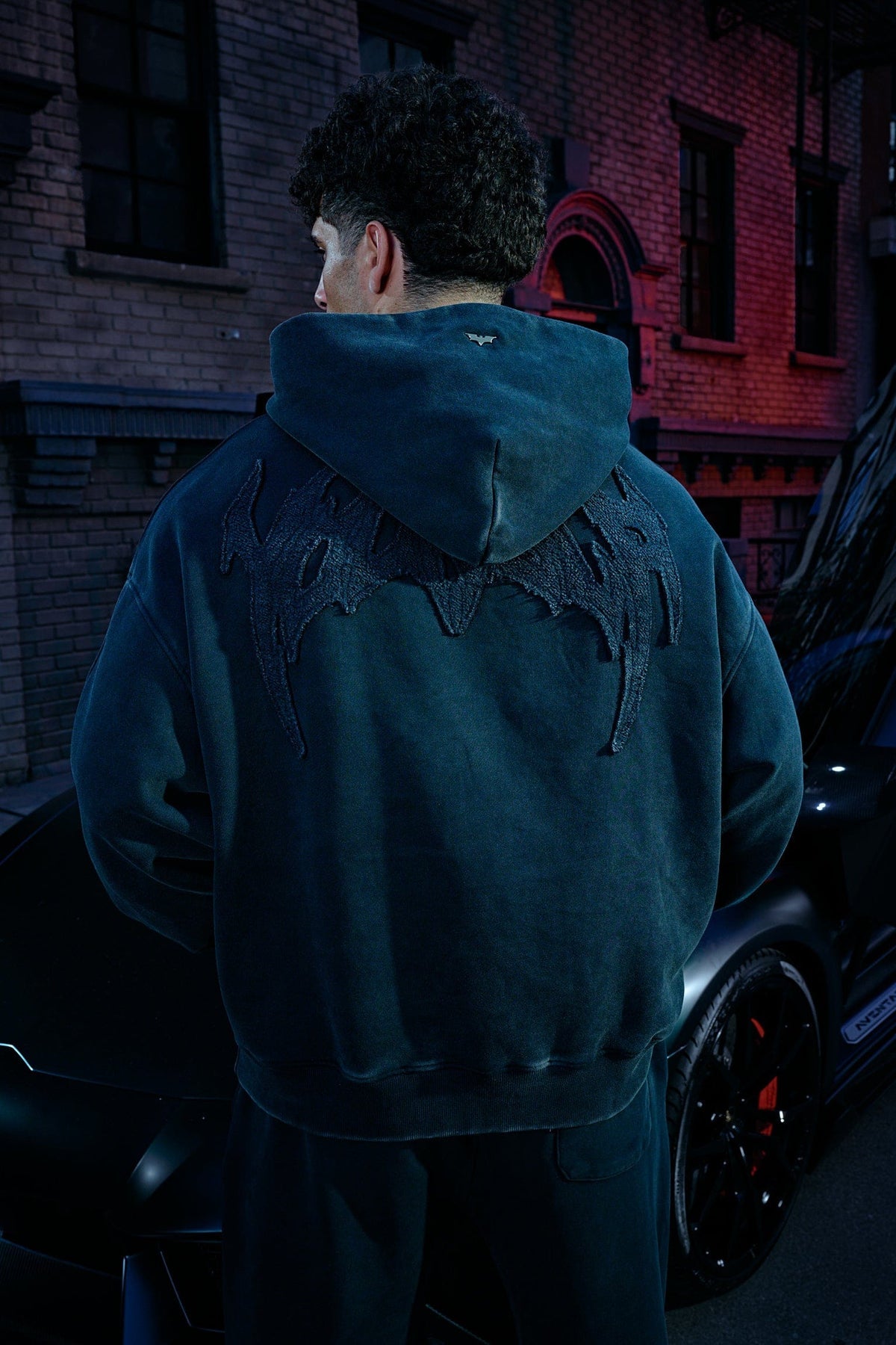 Batman Stealth Hoodies - Black Wash